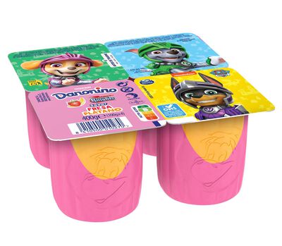 Petit maxi Danonino pack 4 fresa y pl&aacute;tano