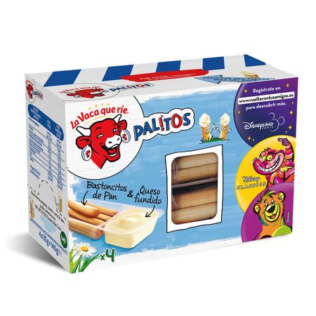 Queso en palitos La Vaca Que Ríe pack 4 uds