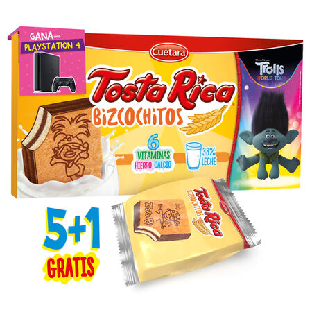 Bizcochitos Tostarica cuétara pack-5