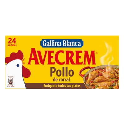 Caldo en pastillas Avecrem 24u pollo
