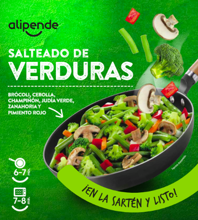 Salteado Alipende verduras 600g