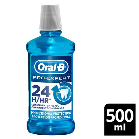 Enjuague bucal Oral-B 500ml pro-expert menta