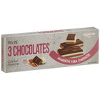 Pralin&eacute; de tres chocolates Alipende 150g