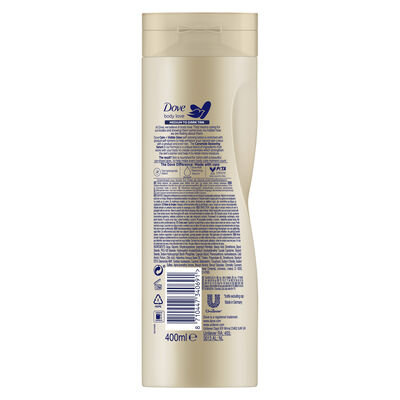 Loción autobronceadora Dove 400 ml Dark