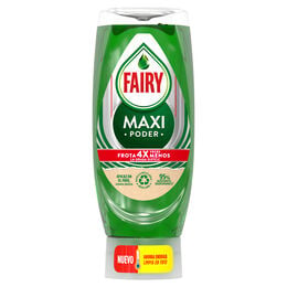 Lavavajillas a mano FAIRY MAXIPODER, botella 450 ml