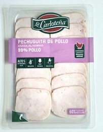 Pechuguita pollo asada La Carloteña 100g