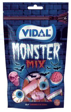 Golosina Monster Mix Vidal 180gr