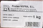 Cereza caja 1kg