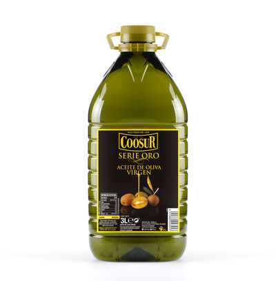 Aceite de oliva virgen Serie Oro Coosur 3l