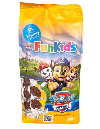 Galleta funkids family buscuits 500g paw patrol