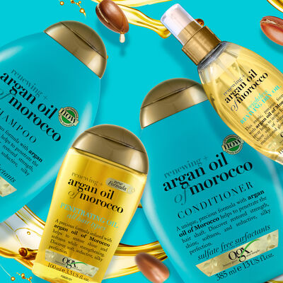 Champú Aceite de Argán de Marruecos OGX Cabellos Secos y Dañados 385 ml