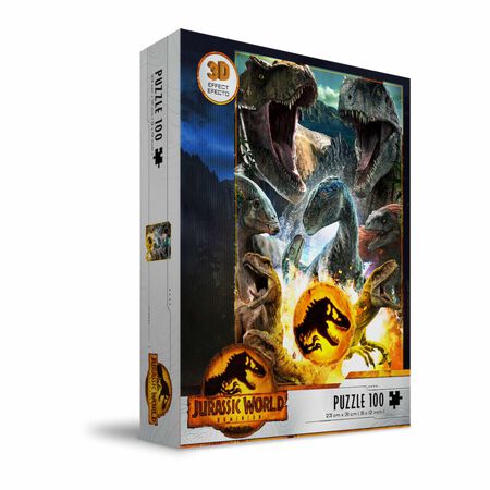Puzzle Jurassic World 3D 100 Piezas