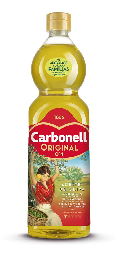 Aceite de oliva Carbonell 1l 0,4&ordm;