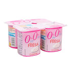 Yogur desnatado Alipende pack 4 fresa 500g