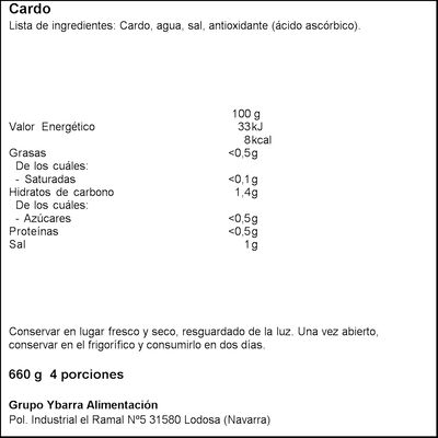 Cardo Ybarra 400g