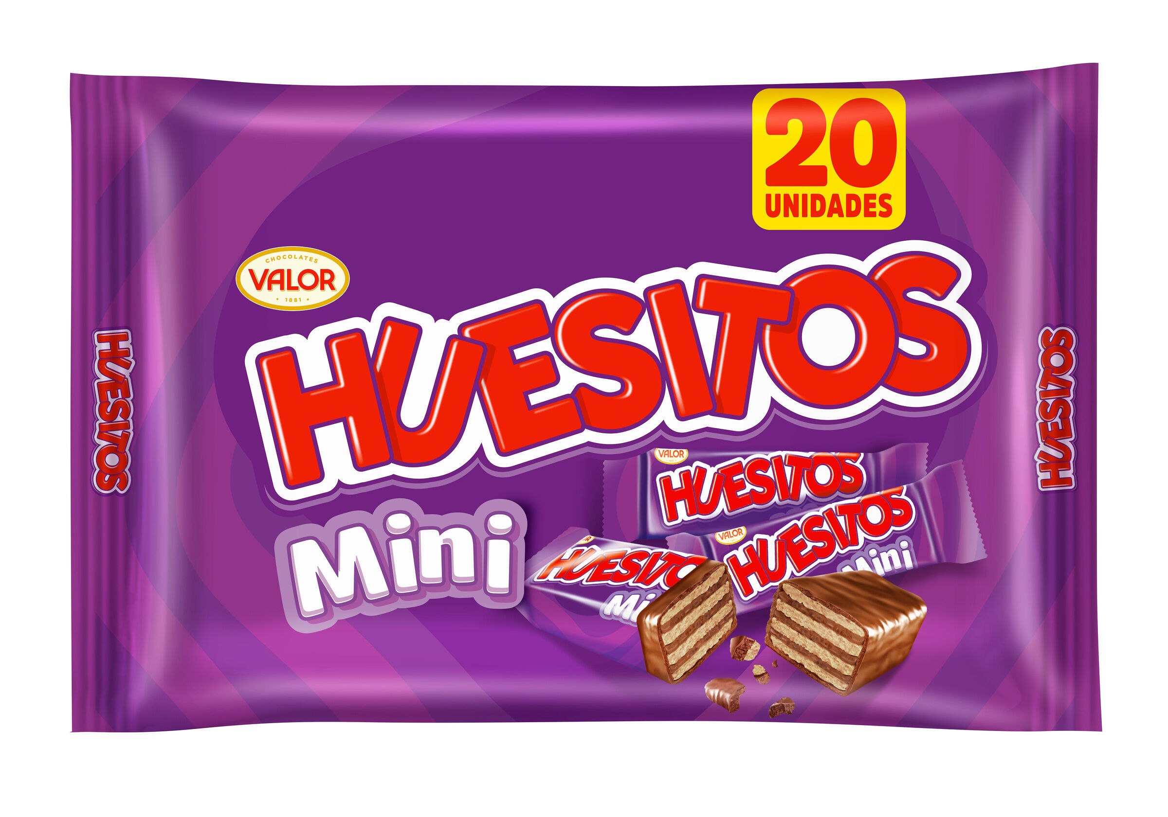 Chocolatina Huesitos pack 20