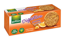 Galleta digestive Gullón 425g con avena y naranja