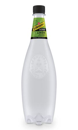 Refresco zero Schweppes limón botella 1l