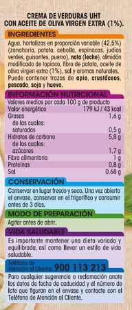 Crema de verduras Alipende 500ml