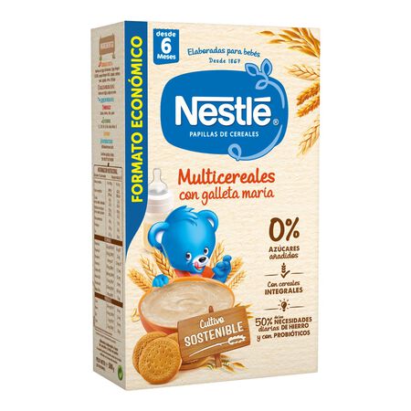 Papilla Nestlé multicereales galleta desde 6meses 500g