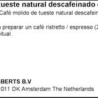 Café descafeinado espresso ristretto intensidad 9 L'Or 10 capsulas