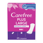 Protegeslip Carefree 48 uds plus large