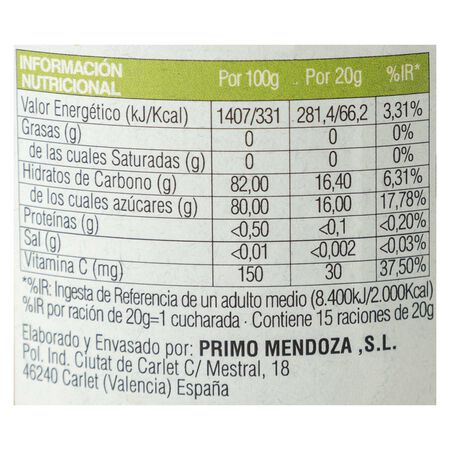 Miel de azahar en crema Apiterapia 300g