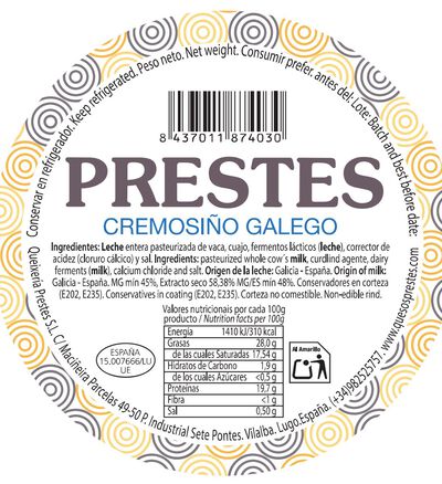 Lote:250gr Lacón castañas+250gr Queso cremosiño