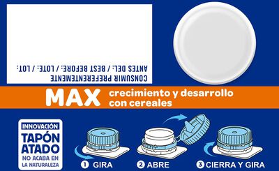 Bebida l&aacute;ctea Puleva max crecimiento desarrollo 1l cereales