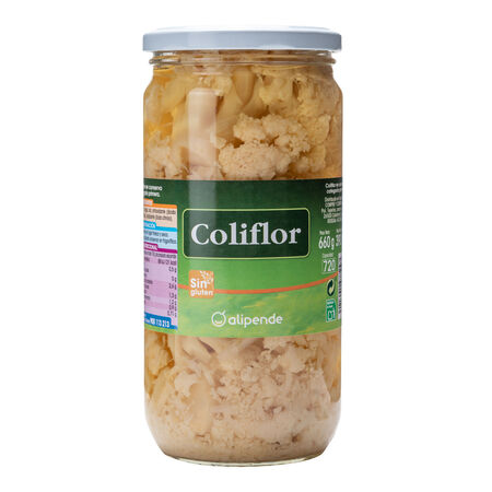 Coliflor sin gluten Alipende tarro de cristal 390g