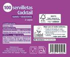 Servilleta Lanta 2 capas 100 unidades Cocktail