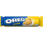 Galleta rellena con crema de vainilla Oreo golden 154g