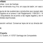 Licor de hierbas Ruavieja 70cl