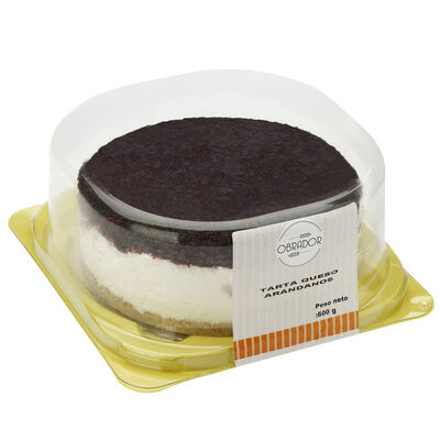 Tarta de queso y arándanos 600g