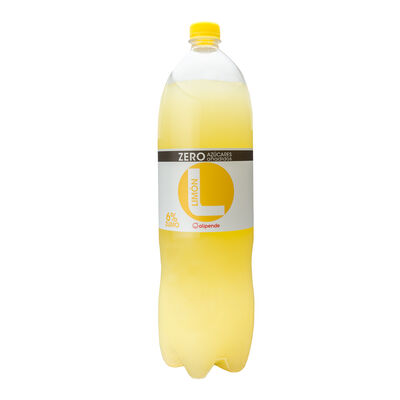 Refresco lim&oacute;n Alipende botella 2l zero