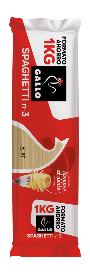 Espaghettis Gallo Nº3 1kg