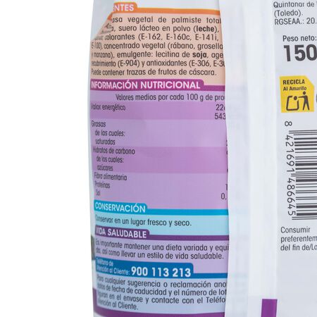 Fideos de repostería Alipende 150g colores