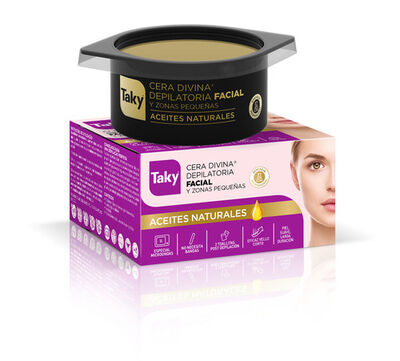 Cera depilatoria divina Taky 100ml facial especial microondas