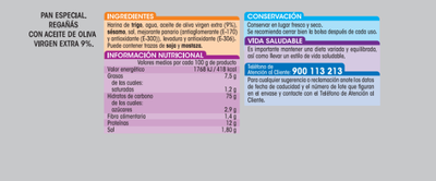 Regañas Alipende 200g pack 2 con aceite de oliva