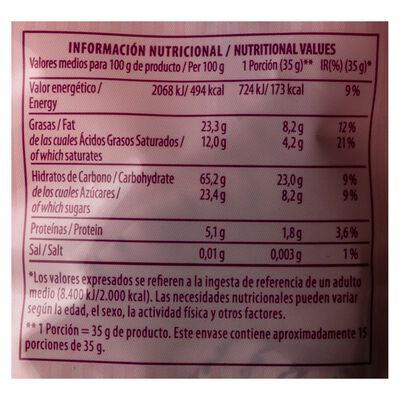 Polvor&oacute;n almendra 8% La Fortaleza 500gr