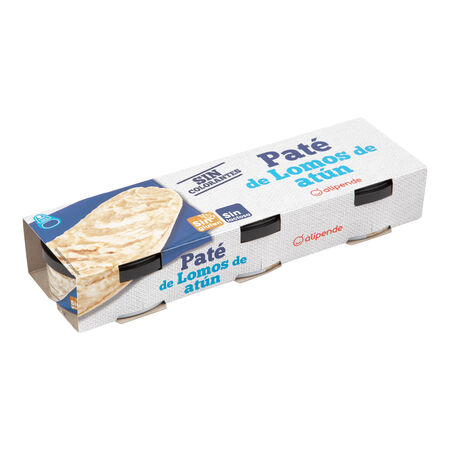 Paté atún en aceite Alipende pack 3