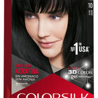 Tinte de cabello sin amoníaco Revlon Colorsilk nº 10 negro