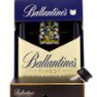 Whisky Ballantines con miniatura de Ballantines 10 años