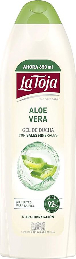 Gel de ducha Con Sales Minerales La Toja 600 ml Aloe Vera