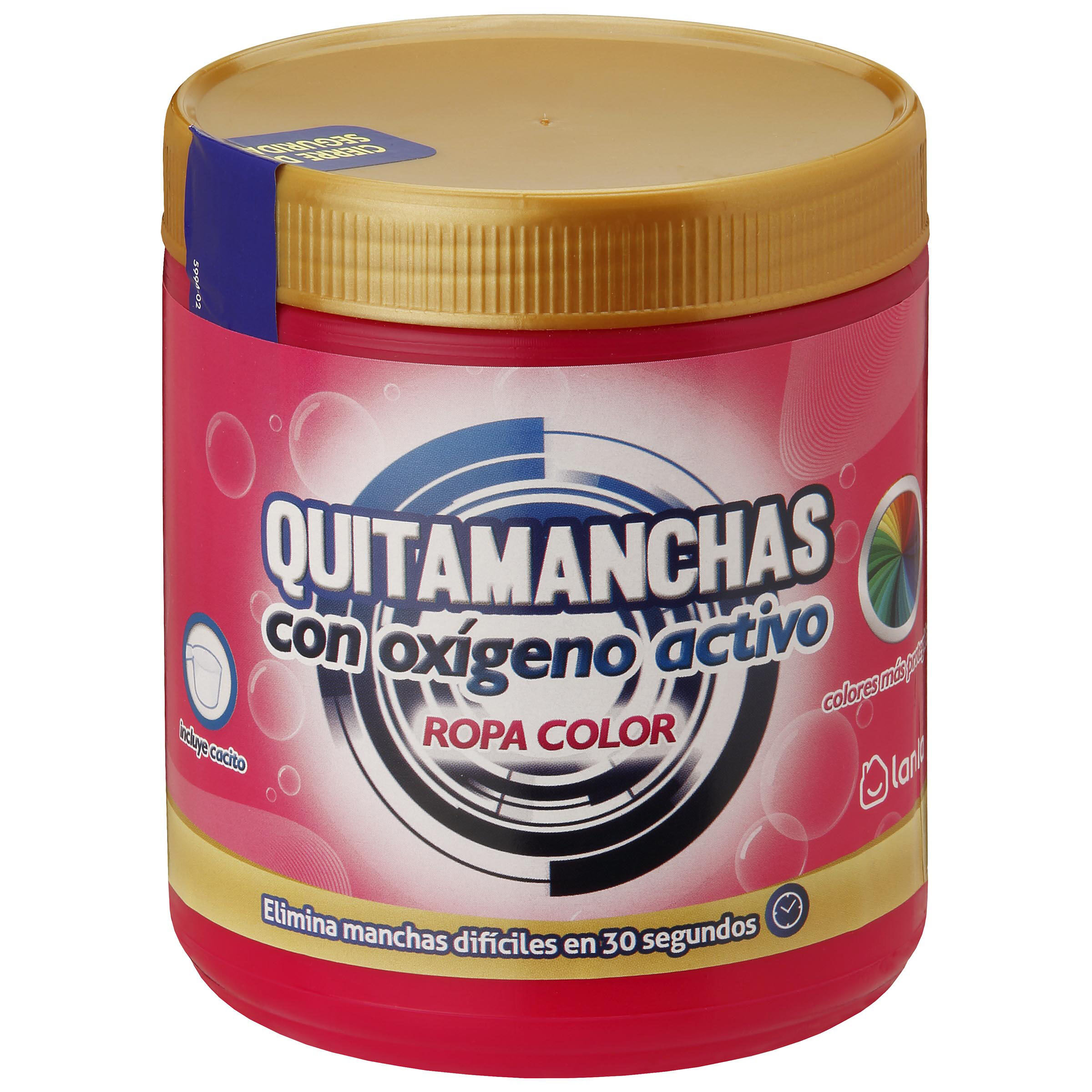 Quitamanchas oxigeno activo en polvo Lanta 1kg para ropa de color