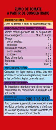 Zumo de tomate Alipende brik 1l