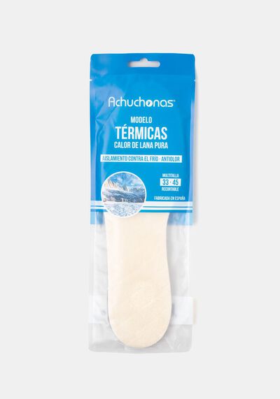 Plantilla Térmicas Achuchonas Talla 33-45