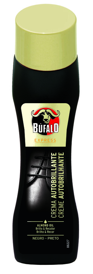 Betún en crema autobrillante negro Búfalo 50 ml