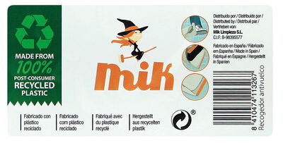 Recogedor Mik SP-Berner Antivuelco