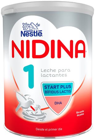 Leche infantil en polvo Nidina 1 Nestlé 800g